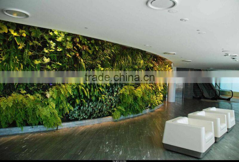 Green vertical grass background wall decoration