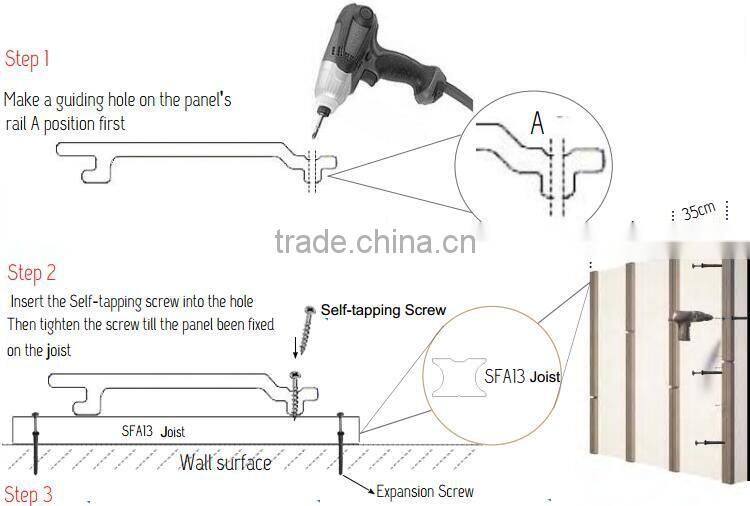 Exterior waterproof WPC Wood plastic composite wall panels wpc wall cladding