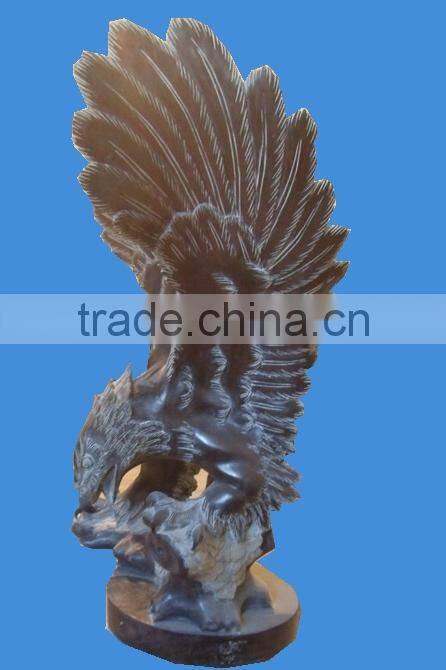 Large hand carved stone animals in carving crafts,stone kangaroo sculpture