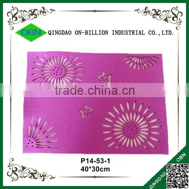 Christmas felt fabric table placemat