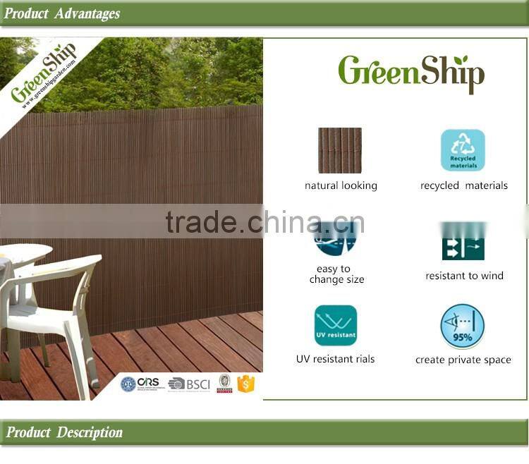 Synthetic wooden stick from GreenShip/long lifetime/weather resistant/ eco-friendly/patented products