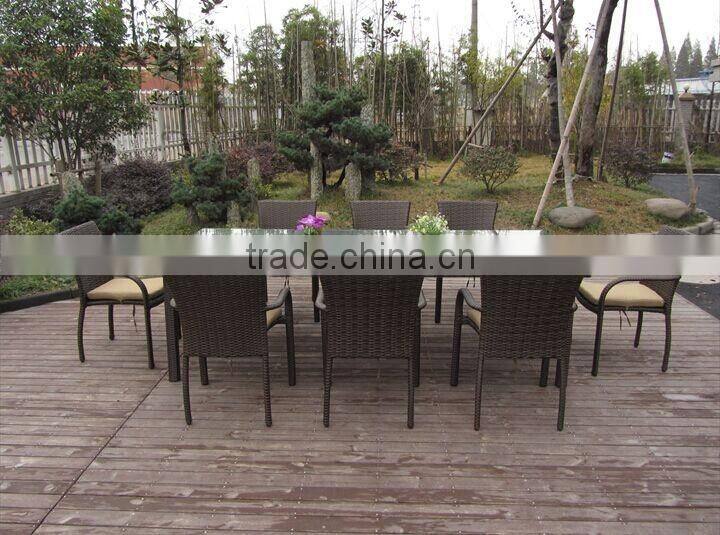 Rattan table bases for glass tops
