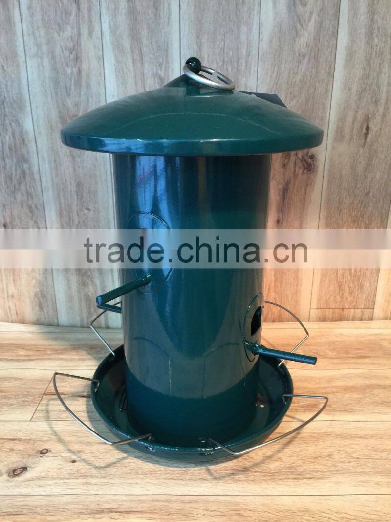 Outdoor Hanging Garden Gazebo Metal Wild Bird Feeder