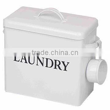 Metal storage box metal laundry and housekeepers storage box