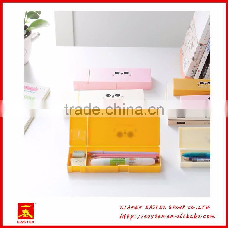 high quality cartoon packing pencil box & kids pencil case