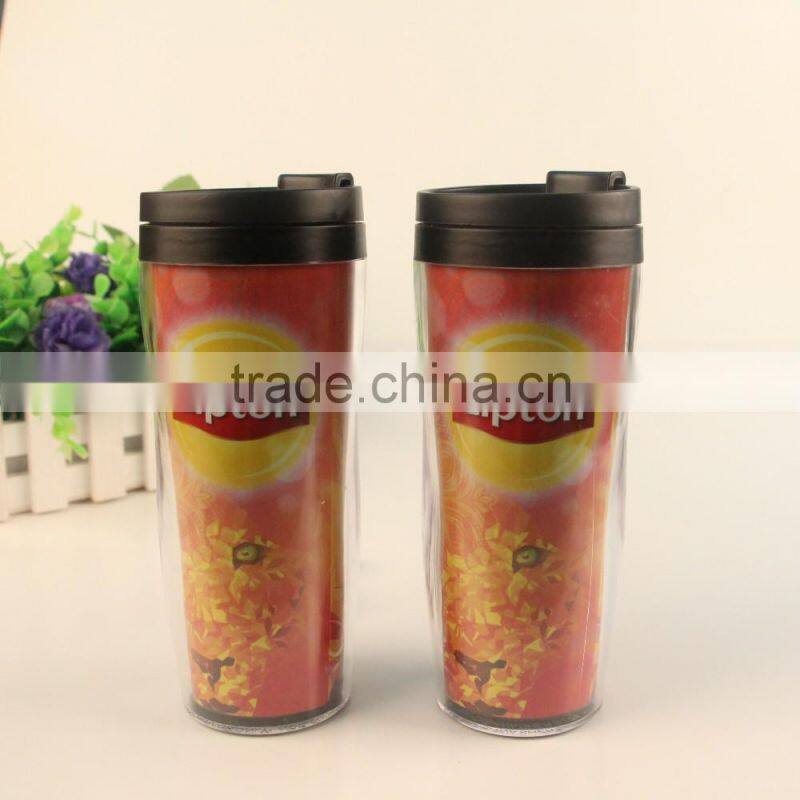 promotional gift iems 350ml color changing travel mug with OEM