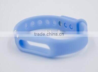 Colorful Replacement Wrist Strap for Xiaomi Mi Band Miband2 Bracelet,silicone bangle,silicone band