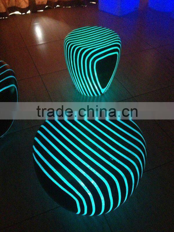 Top quality RGB led light chair