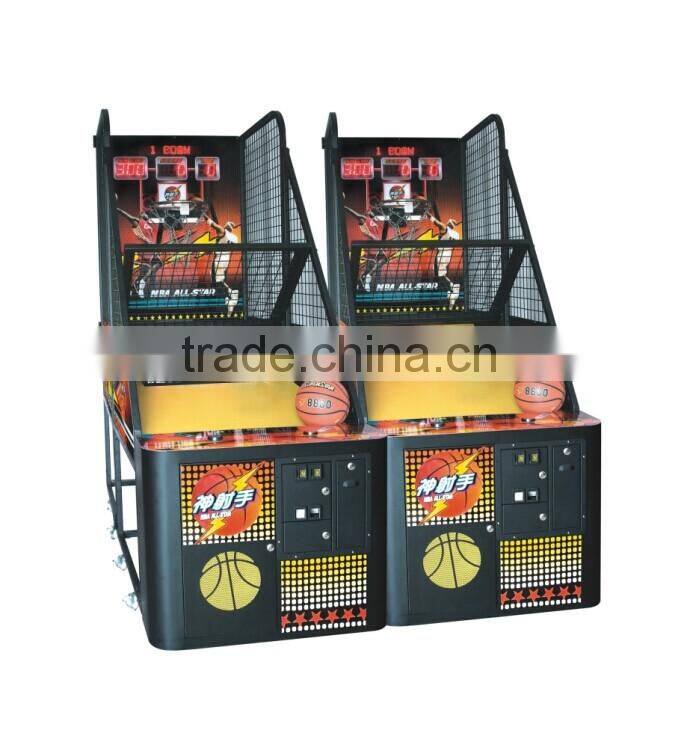 (HD-11603) coin operated basketball game machine kids coin operated game machine basketball game machine 24H 0086130702901