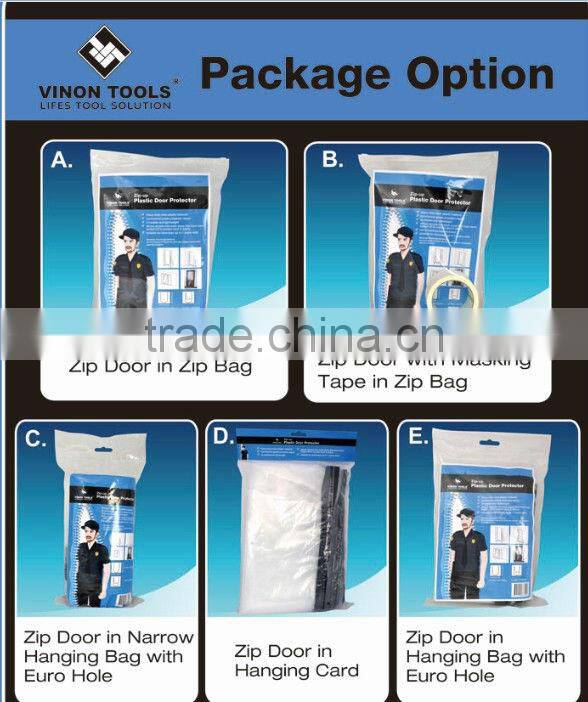 Best Selling Plastic Zipper door, Plastic Door, Dust Protection Door, Plastic Door Protector.