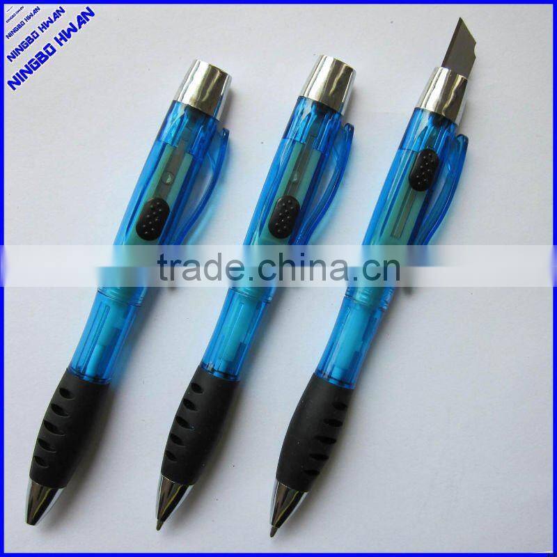 2014 multi function beer promotional item plastic bottle opener pen