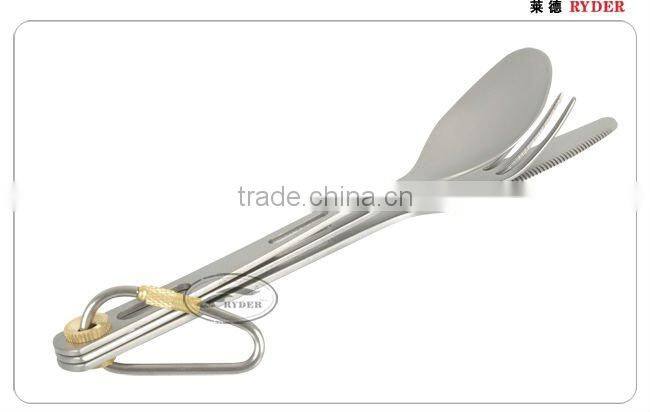 Camping Titanium Folding Fork