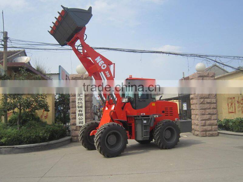 Qingzhou 3ton cheap front loader HZM S300A hot in Russia with ce