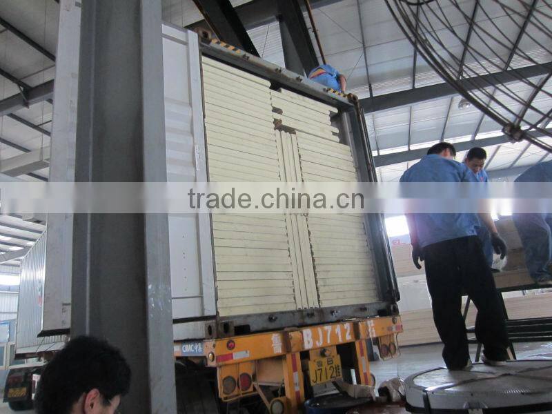 polyurethane/pu sandwich panel cold storage for food,vegetables,fruit