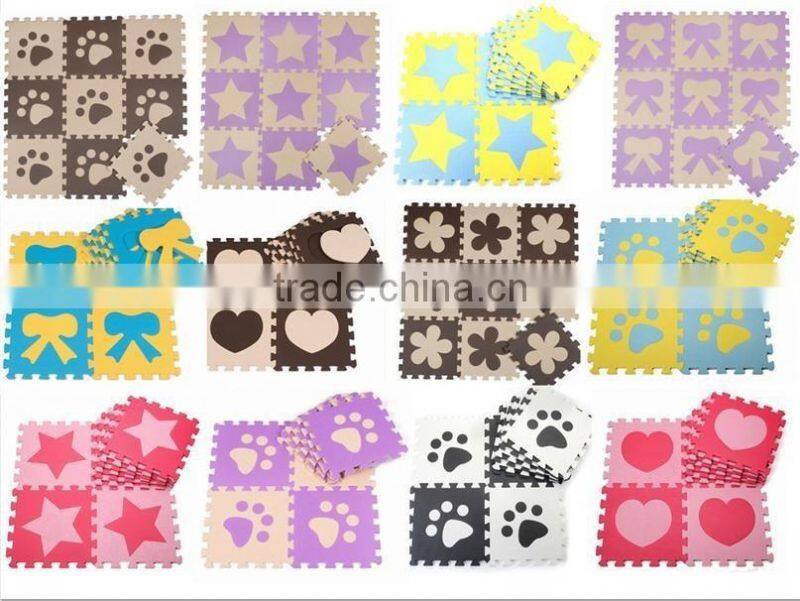 Karate federation special eva taekwondo mat 2.5cm 3cm 4cm gym mats