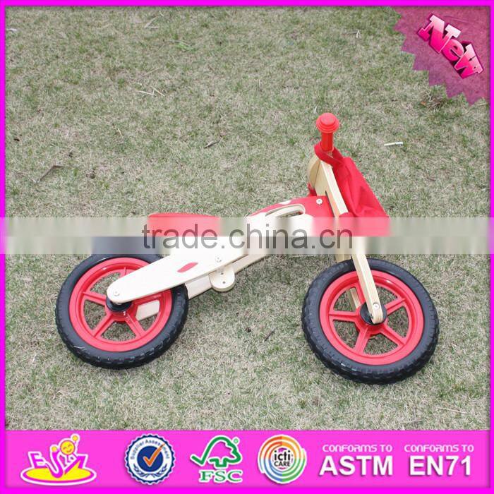 2016 new design wooden toddler balance bike for sale W16C141