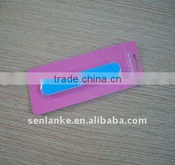 blue stripe nail file