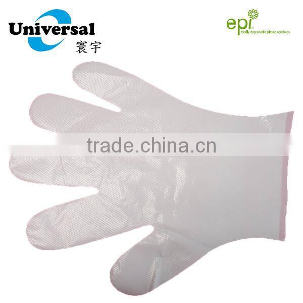 plastic disposable biodegradable glove