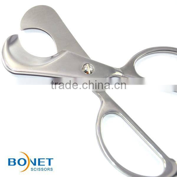 SCI0012 CE Certificated 4-3/4'' full stainless steel high quality cigar scissor cigar cutter