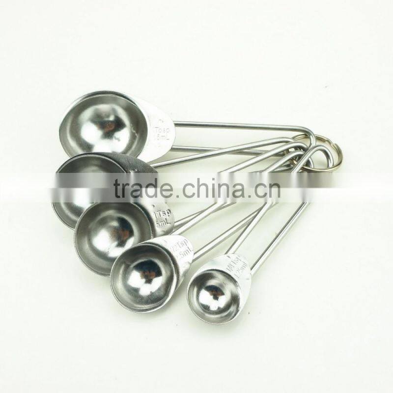 42135 Wire handles Stainless Steel Nesting Measuring Cups and Spoons Set