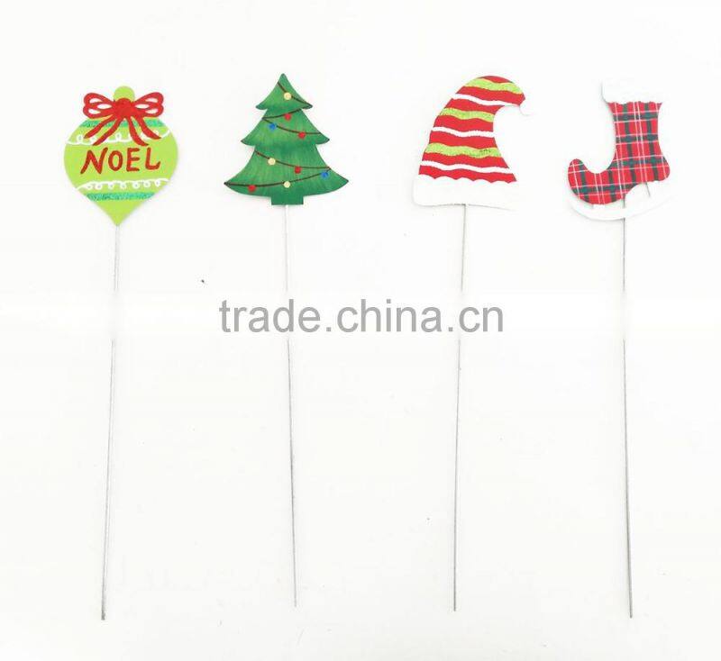 2017 Metal socks birds funny picks handmade crafts ornaments yard/garden stake