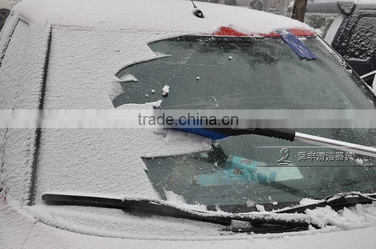 car snow removal brush