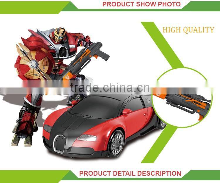 New style 1:14 electric remote control car transform robot toy