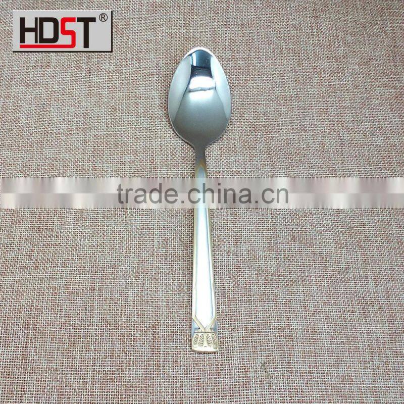 German Top grade wedding gold flatware for 2016 years new design