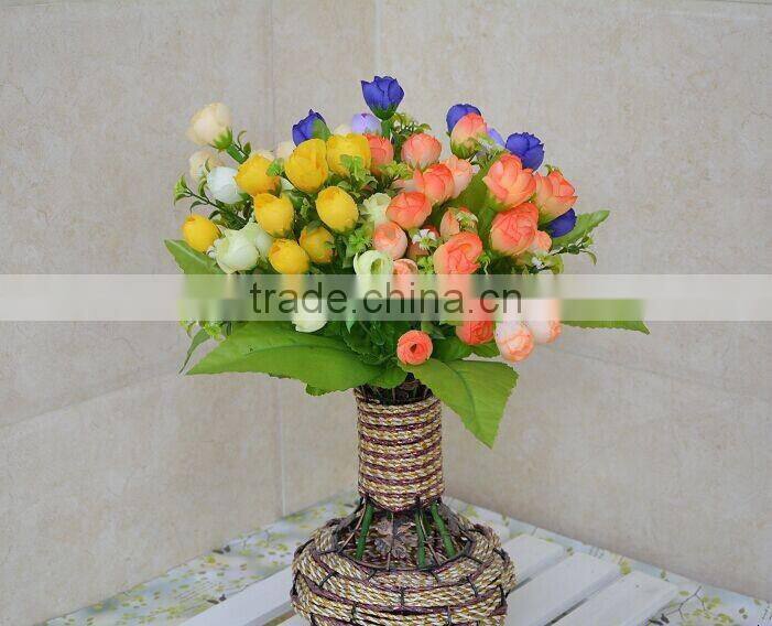 Wholesale cheap white small artificial flowers for sale