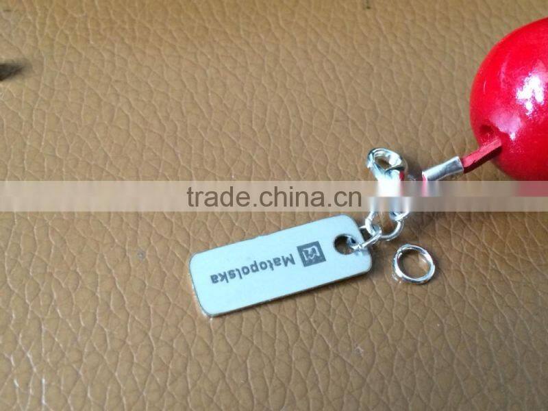 21pcs Wooden Pearl Sexy Poland Jewelry Charming Red Lady Bead Chain Big Red Bead Necklace 85cm