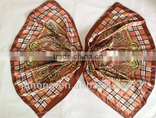 Emulation silk silk square scarf for all people