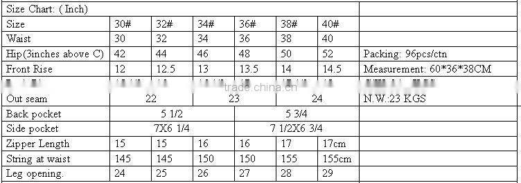 BA1031 Men's Printed Cargo Shorts Stock