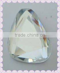 1777 tie shaped crystal mirror beads new design
