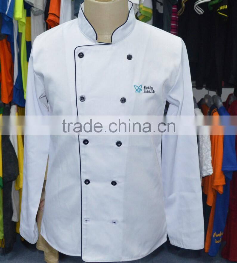 Fashion design custom working uniform, hotel and restaurant waiter uniform