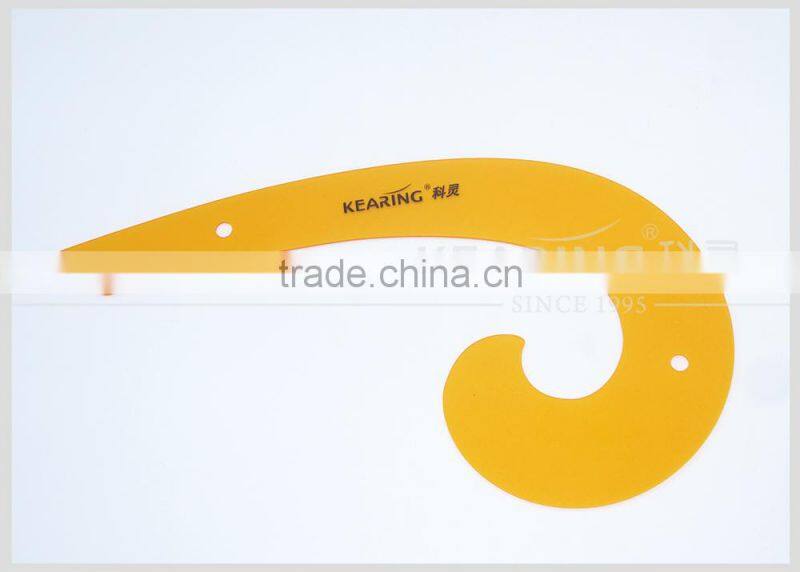 Kearing Cabriole Legs Plastic Rulers Transparent Fanshion French Curve #1301S