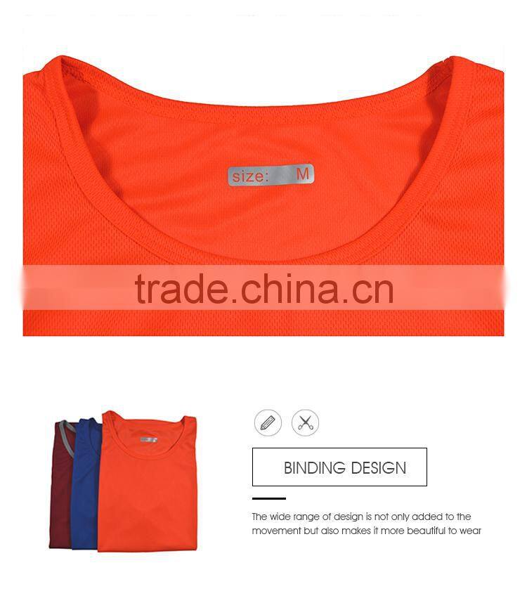 Customized Breathable dry fit men fitness sleeveless t shirt/ t-shirt