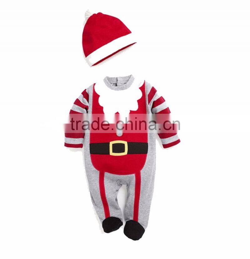 2016 new unisex christmas baby jumpsuit children winter