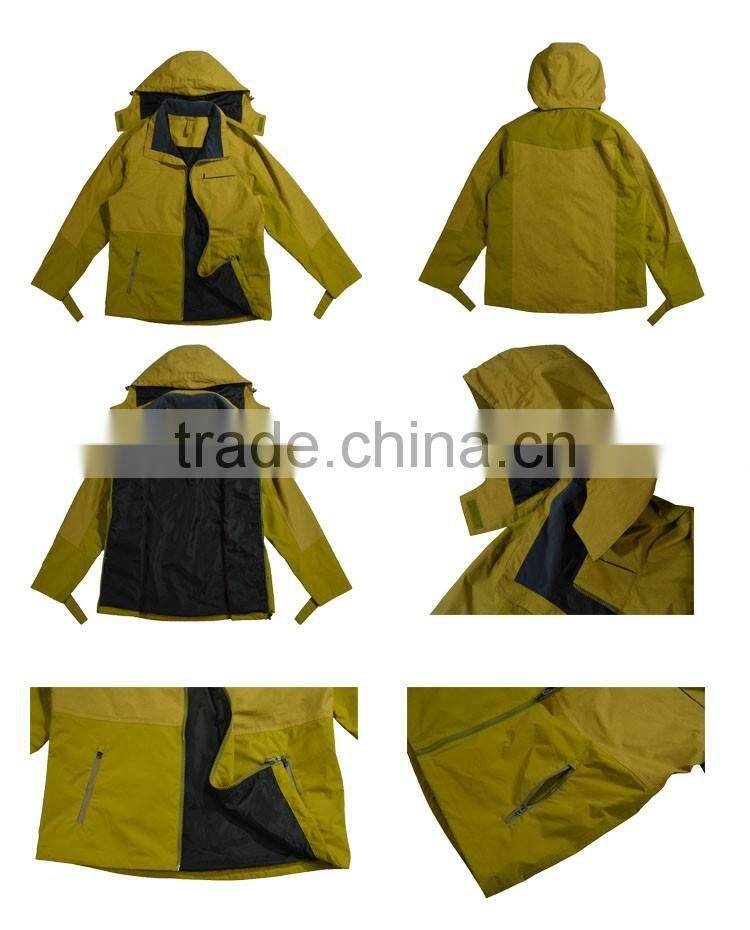Newest Design Men's Windproof Jacket With Hooded