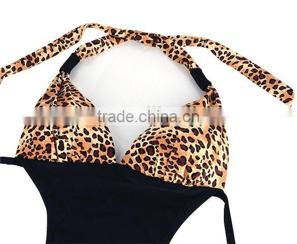2015 New Trendy Sexy Beach swimsuit bras Bikini Set Push-up Padded Bra Swimsuit SV002917