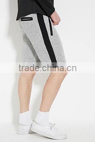 Men hit color circle cloth with soft nap four minutes of pants pants