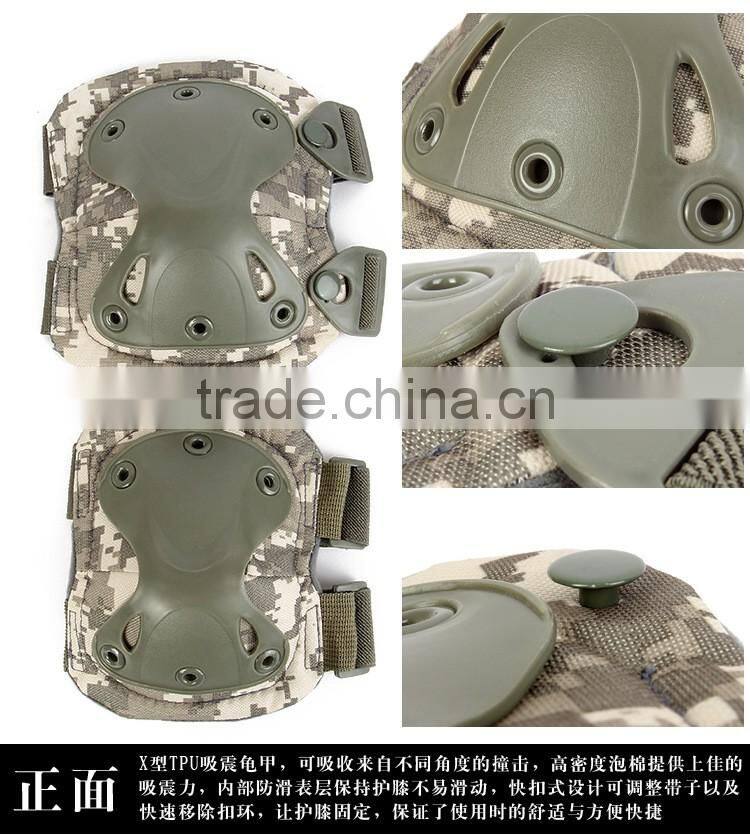 Wargame paintball airsoft tactical knee pad elbow protector pads