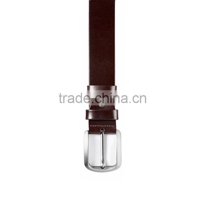 China supplier manufacturer genuine leather belt comfort click belt