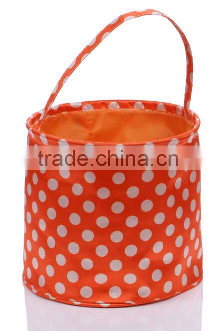 Personalized Monogrammed Halloween Bucket Bag