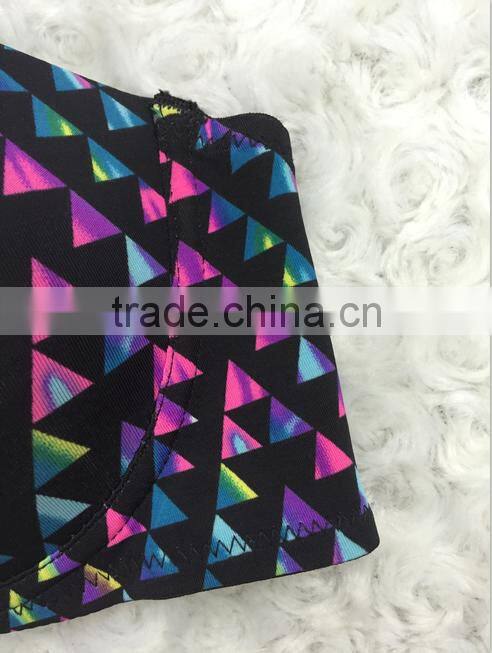 2017 OEM bra panty set women underwear printed bra panty set