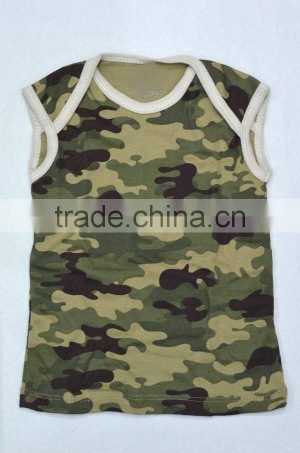 2016 wholesale spring and summer baby boy's T shirts cheap OEM baby vest