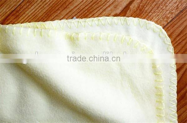 Cute 3D animal character coral fleece baby blanket