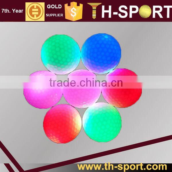 Colored Flashing Light Golf Ball