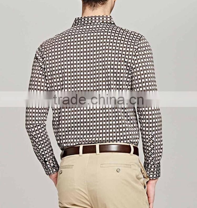 New model dress shirt for men fancy transparent shirts for men