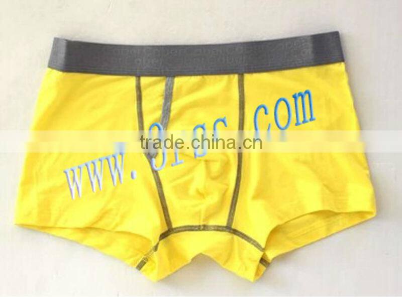 Young boys push up cotton briefs men boxer with famous brand