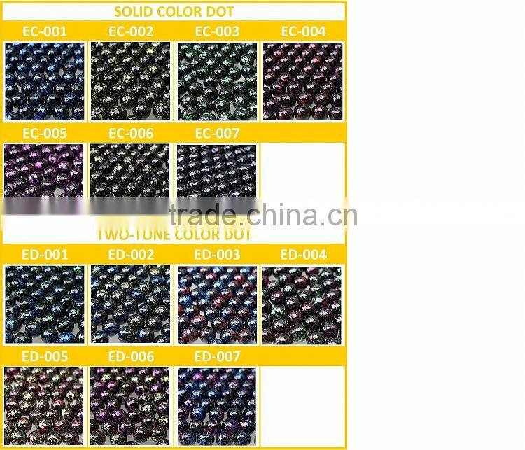 Premium and High-grade Metallic Beads with various colors made in Japan